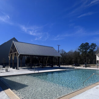 Resort style pool