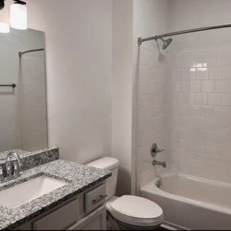 Apartment bathroom